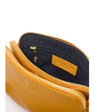 SPALDING TIFFANY KATE Borsa mini in pelle a tracolla senape - Borse Donna - 5