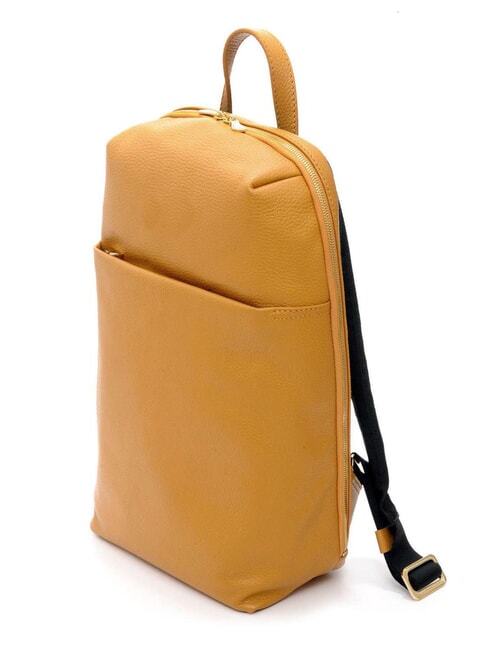TIFFANY JANE Zaino in pelle porta pc 15.6" senape - Zaini da lavoro porta PC