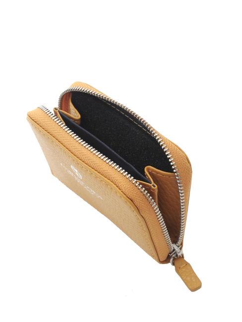 TIFFANY Portacarte zip around senape - Portafogli Donna