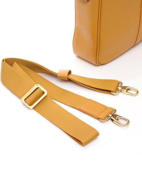 TIFFANY Cartella in pelle 2 zip, porta pc 15" senape - Cartelle Lavoro