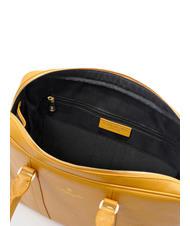 SPALDING TIFFANY Cartella in pelle porta pc 15" senape - Cartelle Lavoro - 4
