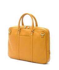 SPALDING TIFFANY Cartella in pelle porta pc 15" senape - Cartelle Lavoro - 2