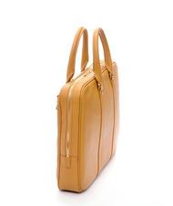 SPALDING TIFFANY Cartella in pelle porta pc 15" senape - Cartelle Lavoro - 3