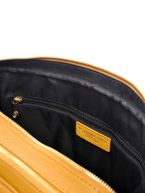 TIFFANY Cartella in pelle porta pc 15" senape - Cartelle Lavoro