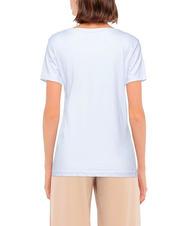 NORTH SAILS LOGO PRINT T-shirt in cotone bianco - T-shirt e Top Donna - 3