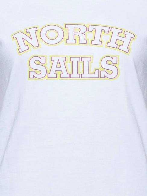 LOGO PRINT T-shirt in cotone bianco - T-shirt e Top Donna