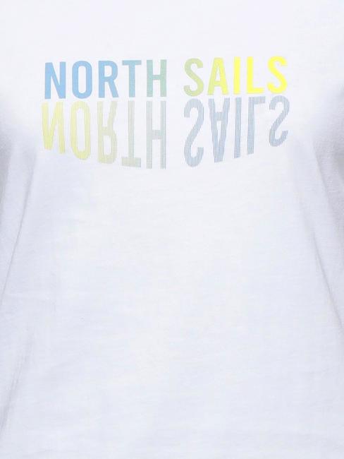 LOGO MIRROR T-shirt in cotone bianco - T-shirt e Top Donna