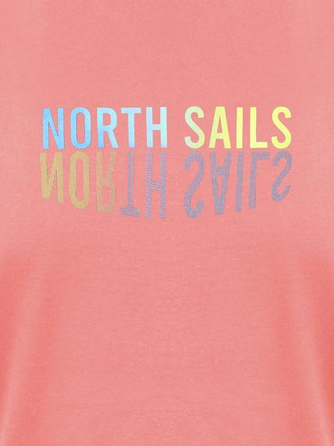 LOGO MIRROR T-shirt in cotone rosa - T-shirt e Top Donna