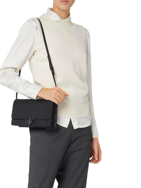A|X METALLIC Borsa a tracolla Nero - Borse Donna