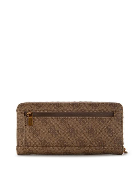 ALEXIE Portafoglio Zip Around LATTE LOGO - Portafogli Donna