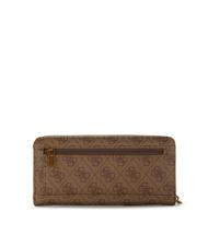 GUESS ALEXIE Portafoglio Zip Around LATTE LOGO - Portafogli Donna - 3