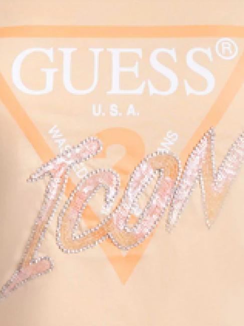 ICON T-shirt in cotone sandy peach - T-shirt e Top Donna