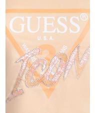 GUESS ICON T-shirt in cotone sandy peach - T-shirt e Top Donna - 2