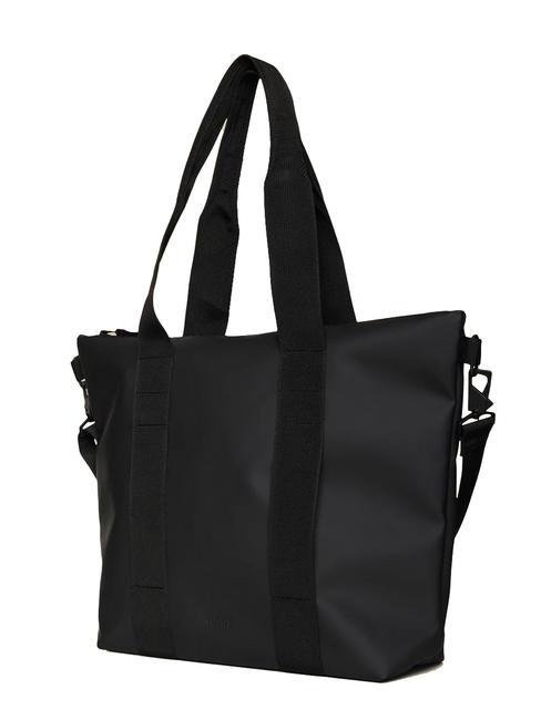 TOTE BAG MINI Borsa impermeabile black - Borse Donna