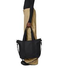 RAINS TOTE BAG MINI Borsa impermeabile black - Borse Donna - 3