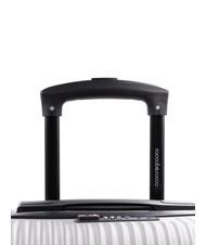 ROCCOBAROCCO ADVENTURE Set 3 trolley cabin, medio, grande silver - Set Trolley - 6