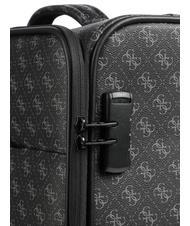 GUESS VEZZOLA Trolley Bagaglio a Mano dark black - Bagagli a mano - 4
