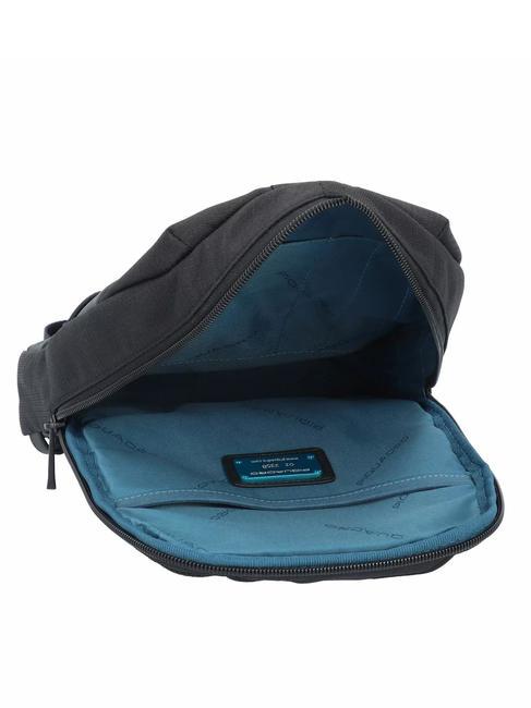 WOLLEN Zaino Monospalla Nero - Zaini da lavoro porta PC