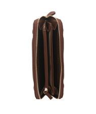 TWINSET LOGO QUILTED Portafoglio grande zip around - Portafogli Donna