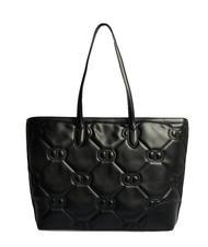 TWINSET LOGO QUILTED Borsa shopping a spalla nero - Borse Donna - 4