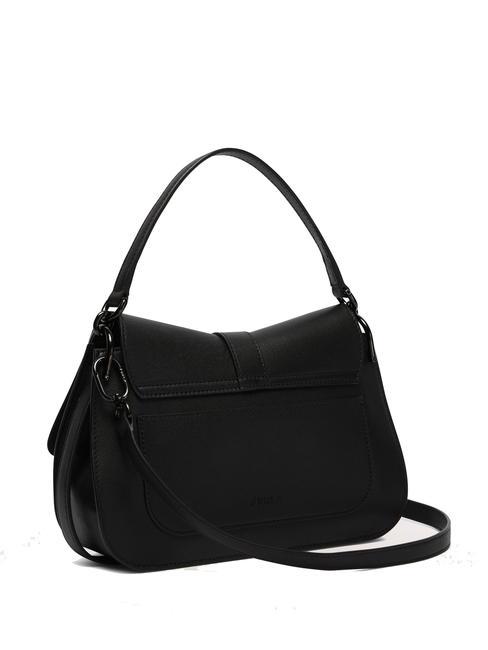 FLOW M Borsa a mano in pelle Nero - Borse Donna