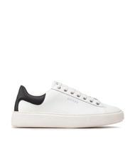GUESS VIBO Sneakers in pelle white black - Scarpe Uomo - 2