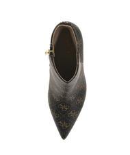 GUESS RICHER Stivaletto tronchetto 4G logo brown ocra - Scarpe Donna - 3