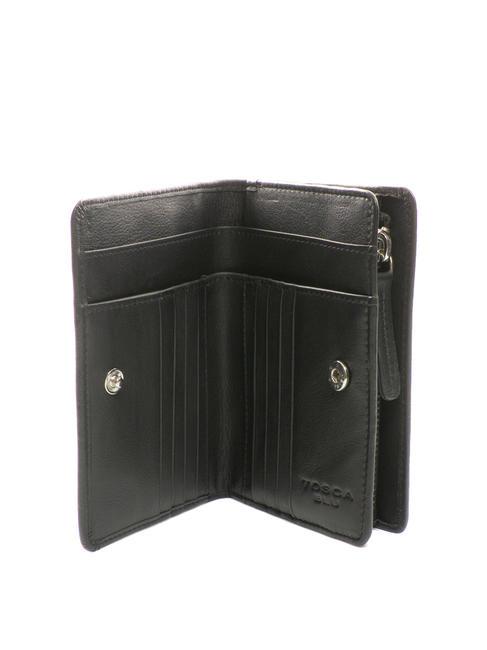 BASIC Portafoglio medio in pelle Nero - Portafogli Donna