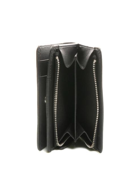 BASIC Portafoglio medio in pelle Nero - Portafogli Donna