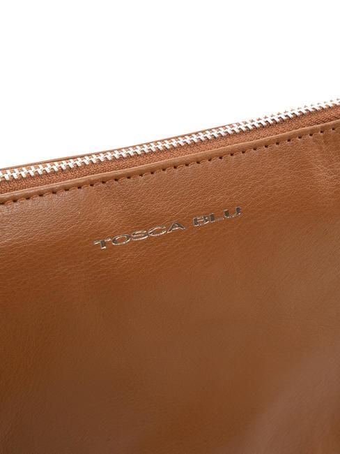 BASIC Borsa a tracolla in pelle MARRONE - Borse Donna