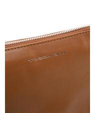 TOSCA BLU BASIC Borsa a tracolla in pelle MARRONE - Borse Donna - 3