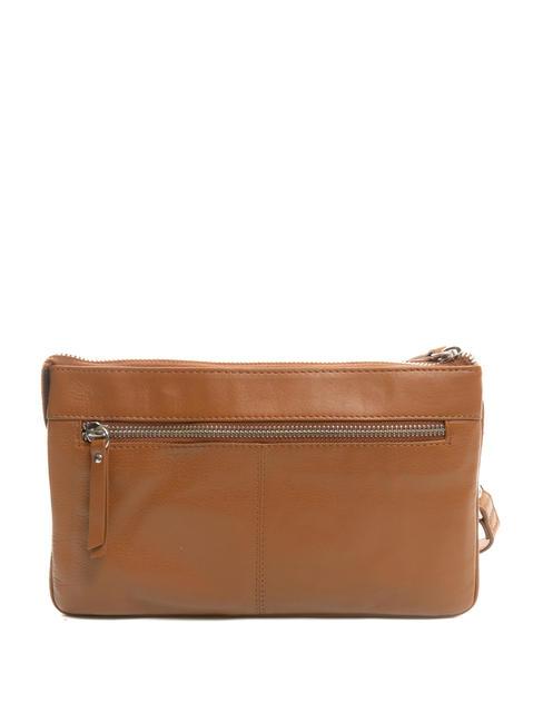 BASIC Borsa a tracolla in pelle MARRONE - Borse Donna