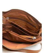 TOSCA BLU BASIC Borsa a tracolla in pelle MARRONE - Borse Donna - 5