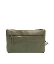 TOSCA BLU BASIC Borsa a tracolla in pelle verde oliva - Borse Donna - 4