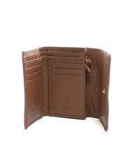 TOSCA BLU FRAPPE Portafoglio in pelle con pattina DarkBrown - Portafogli Donna - 2