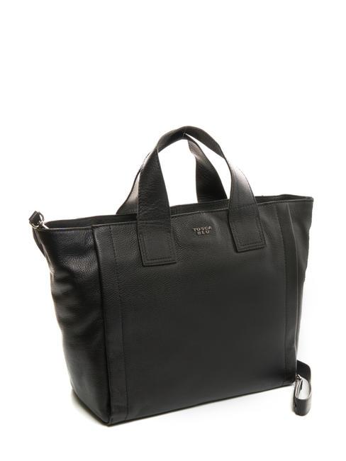 FRAPPE Borsa in pelle con tracolla Nero - Borse Donna