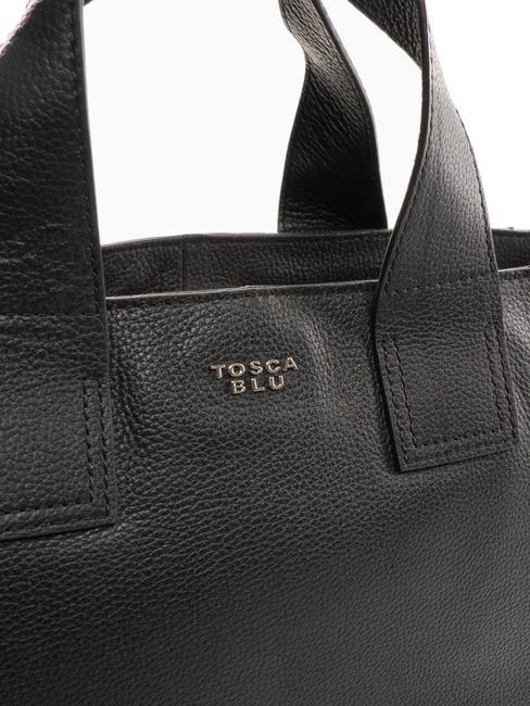 FRAPPE Borsa in pelle con tracolla Nero - Borse Donna