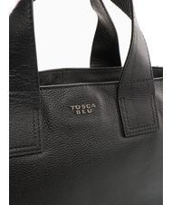 TOSCA BLU FRAPPE Borsa in pelle con tracolla Nero - Borse Donna - 3
