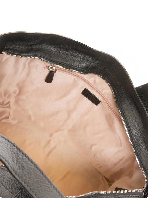 FRAPPE Borsa in pelle con tracolla Nero - Borse Donna