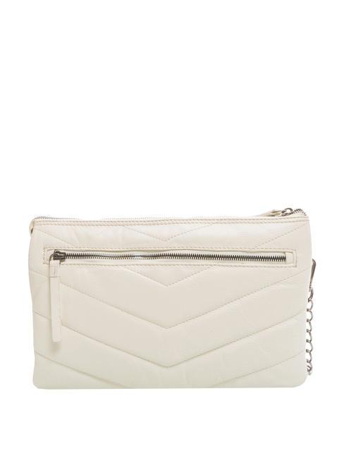 PAN CAKE Borsa in pelle con tracolla bianco - Borse Donna