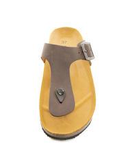 DOCKSTEPS VEGA Infradito in pelle suede dark brown - Scarpe Donna - 3