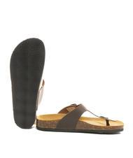 DOCKSTEPS VEGA Infradito in pelle suede dark brown - Scarpe Donna - 4