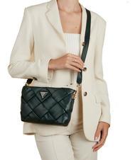 GUESS ZAINA Borsa a tracolla forest - Borse Donna - 4