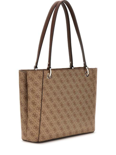 NOELLE Shopping Bag latte logo/brown - Borse Donna