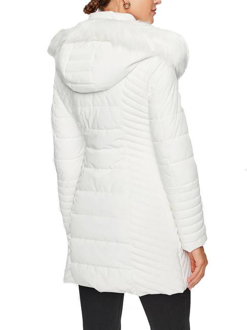NEW OXANA Piumino con cappuccio purwhite - Giacche Donna