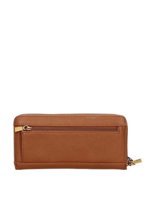 LAUREL Large Portafoglio Zip Around COGNAC - Portafogli Donna