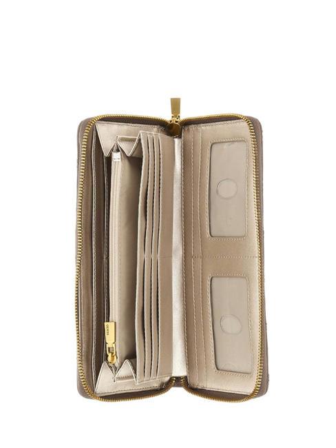 GIULLY Portafoglio organizer dark taupe - Portafogli Donna