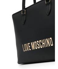 LOVE MOSCHINO BOLD BAG Shopping bag a spalla Nero - Borse Donna - 3