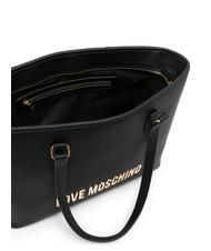 LOVE MOSCHINO BOLD BAG Shopping bag a spalla Nero - Borse Donna - 4