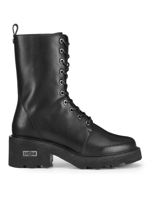 GRACE Stivaletti in pelle nero - Scarpe Donna